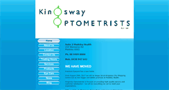 Desktop Screenshot of kingswayoptom.com